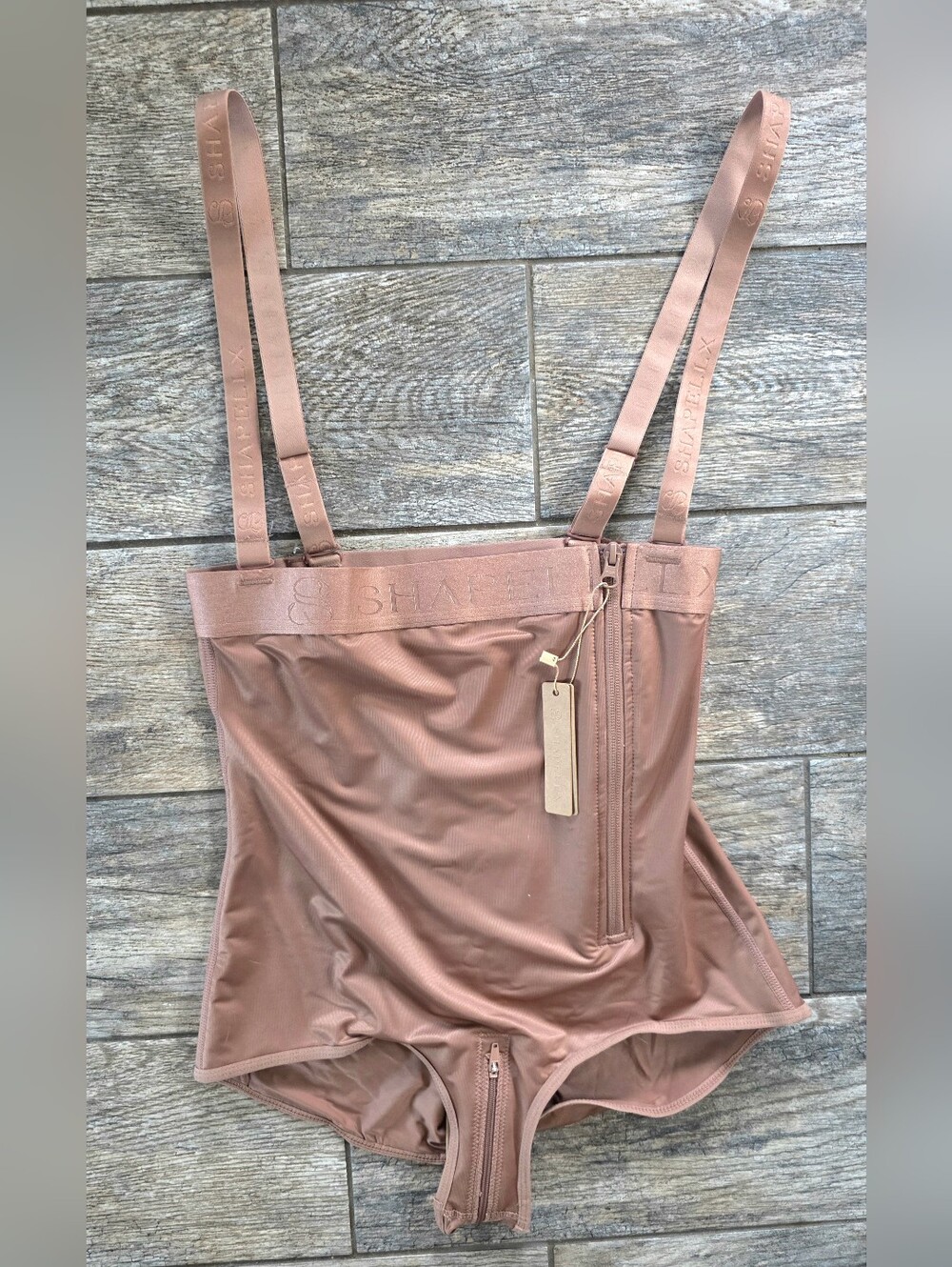 NEW Shapellx Highwaisted Shapewear Sz Medium Straps